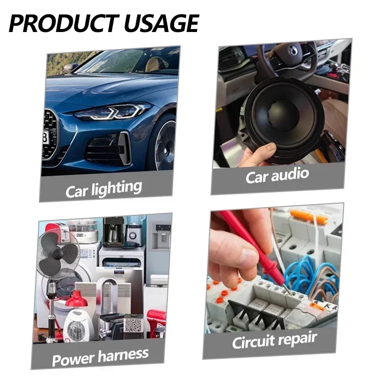 2~10m AVSS Car Wire 0.3/0.5/0.85/1.25/1.5/2.0/2.5 mm PVC Insulated Pure Copper For Car's Speaker Audio Electronic Wiring Harness