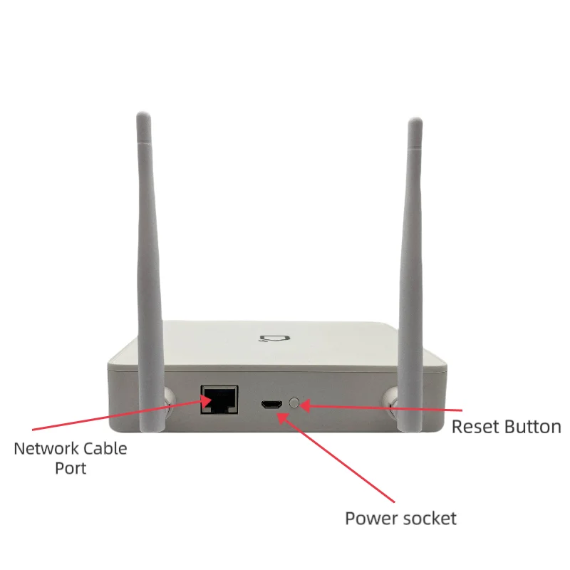Gerbang kabel yang ditingkatkan Tuya Zigbee, dengan sinyal antena yang ditingkatkan, berfungsi sebagai pusat kendali untuk semua perangkat di dalam rumah.