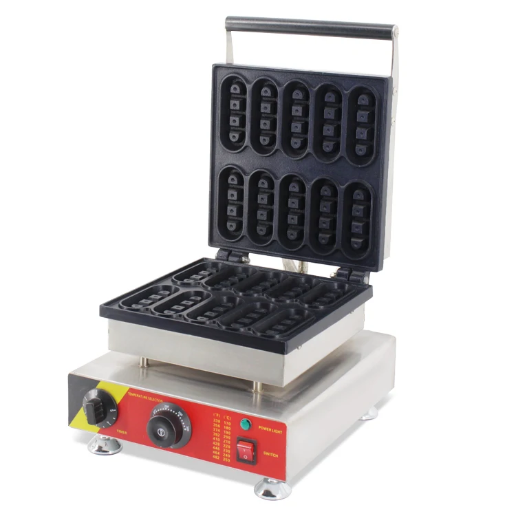 Manufacturing Machine bar Waffles with Electric Waffle Maker Machine