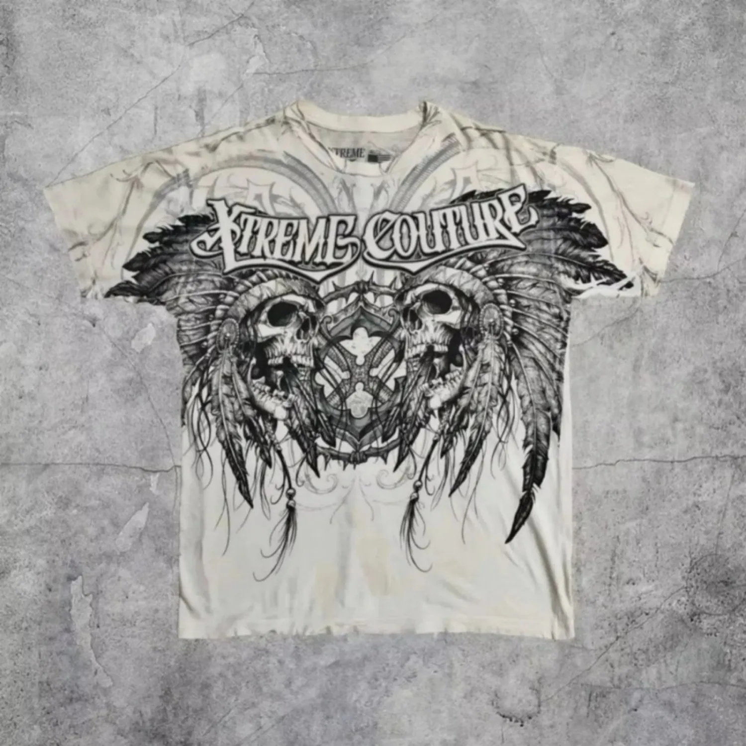 حار بيع الرجال الصيف الجديدة الجمجمة الملاك الجناح طباعة مريحة وتنفس جولة الرقبة تي شيرت في الهواء الطلق الشارع تنوعا أعلى