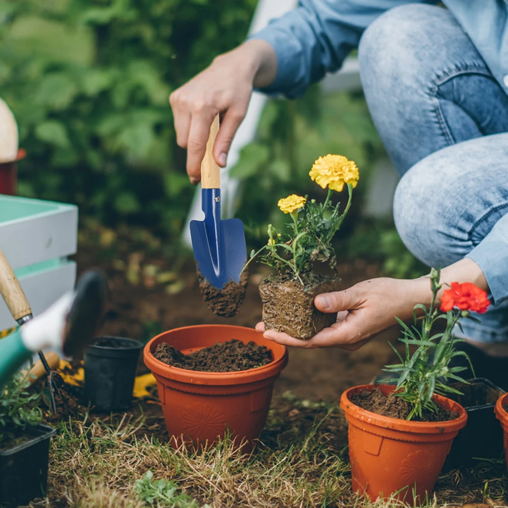 Juego de jardinería para niños, herramientas de 5 uds., pala, rastrillo, juguetes para plantar, patio al aire libre