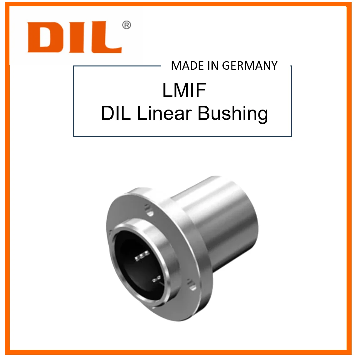 

Original New DIL linear bushing Round Fitted Flange LMIF LMIF12 LMIF12UU to replace THK IKO INA linear bearing 3D printer parts