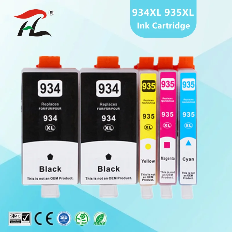 For HP 934XL HP 935XL ink Cartridges 934XL 935XL 934 935 for hp934 For HP Officejet Pro 6812 6830 6815 6835 6230 6820 printer