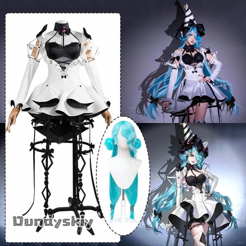 

Serpent Cosplay Game Path to Nowhere Costume Wig Clown Sexy Lolita Dress Uniform Halloween Disguise for Adult Women Costume