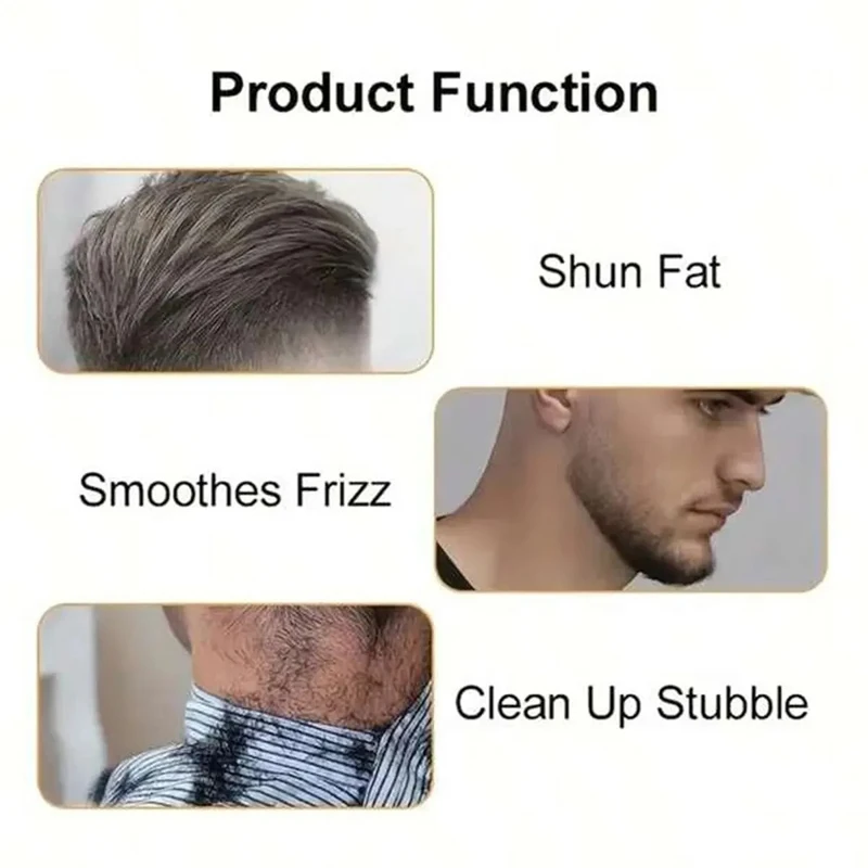 Vintage Hair Trimmer Rechargeable Hair Clipper Cordless Hair Cutting Machine Electric Haircut Digital Display Trimmer for Men