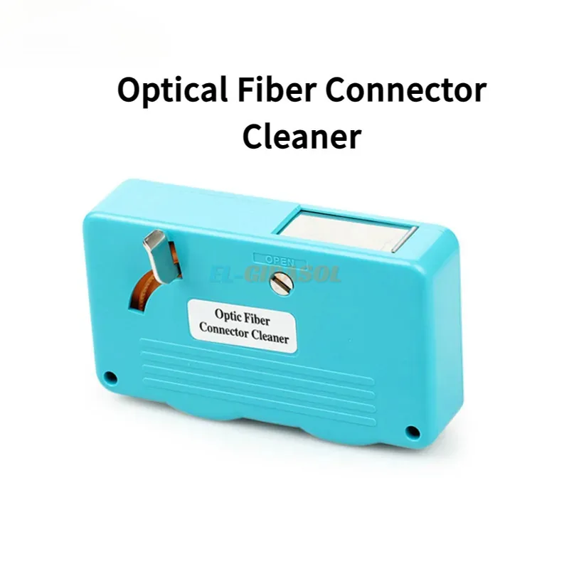 Optical Fiber Connector Cleaner/Fiber Optic Conector Cleaning Cassette, 500 Times Cassette Cleaner FTTH