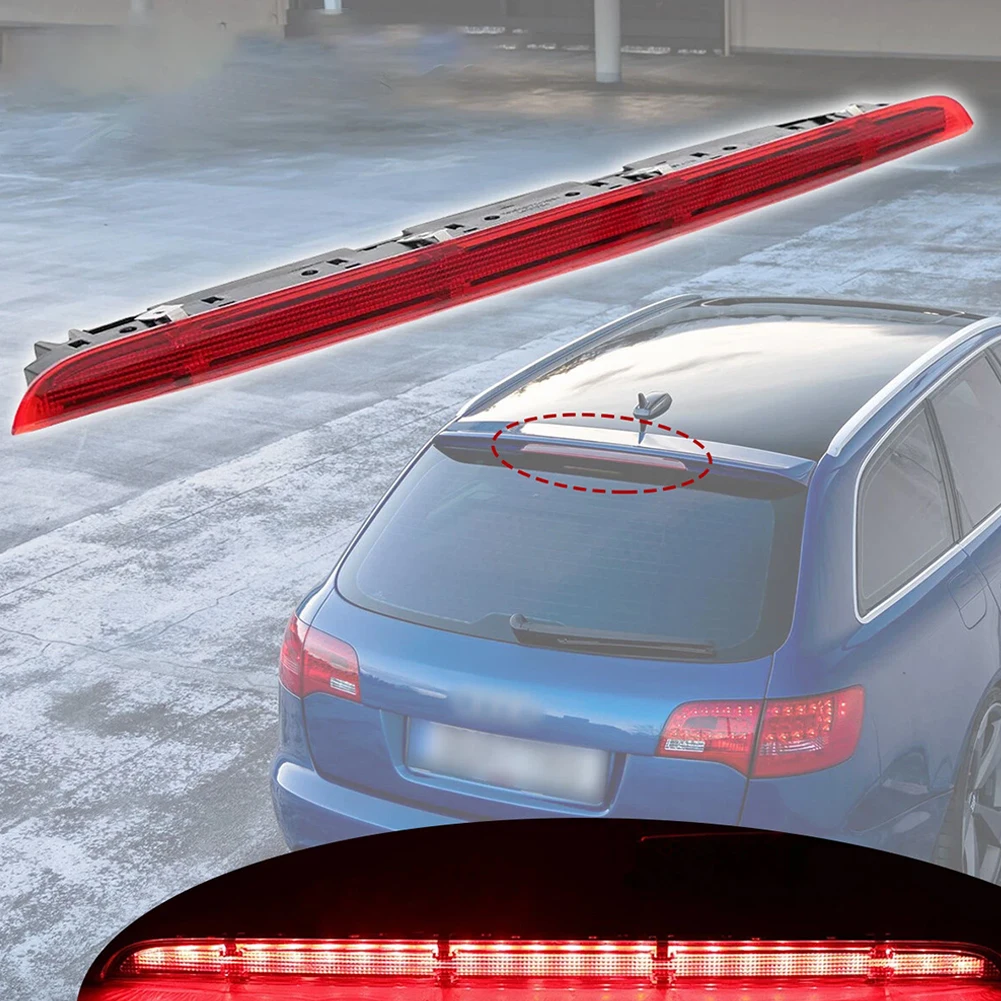 LED Rear High Position Brake Light OE 4F9945097 High Mount Stop Lamp 12V Brake Warning Lamp For A6  Avant Estate 2005 2011