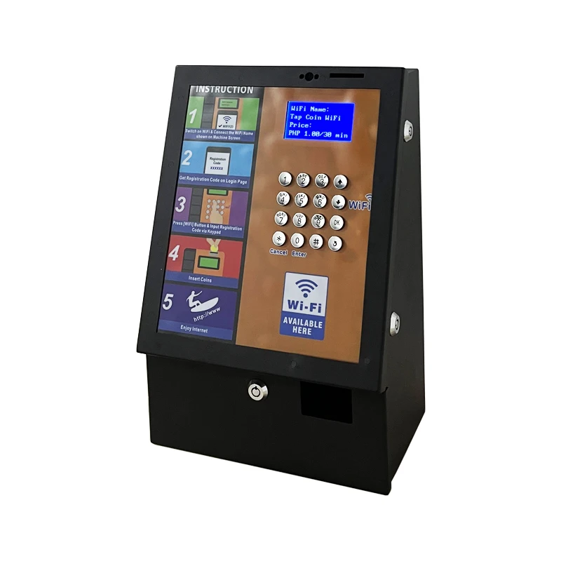 New Product Ideas 2022 Distributeur Outdoor Coin-operated WiFi with Buttons Wall Mounted Mquina Expendedora Vending Machines