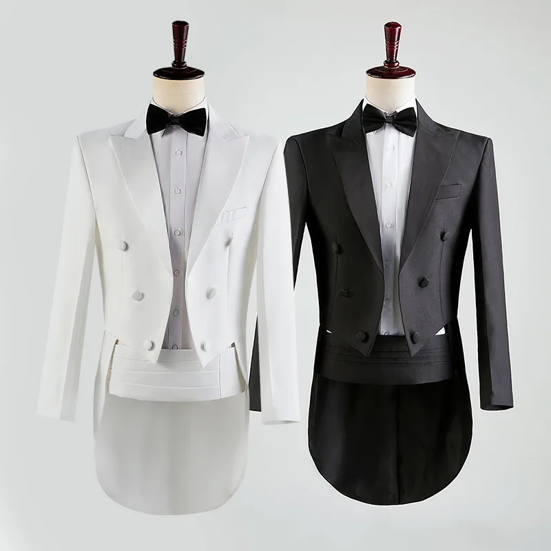 

B58 Double-sided suit tops high-end fashion casual business formal wear men's wedding winter clothing