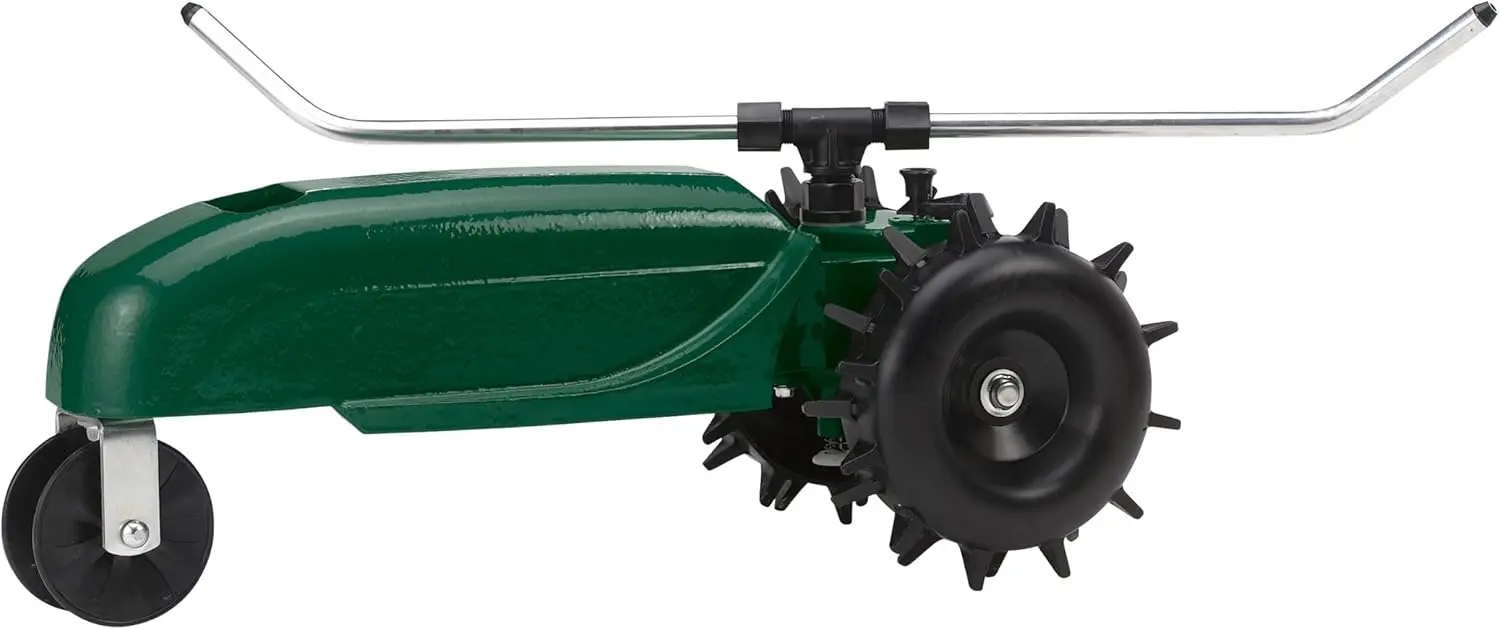 

Portable Traveling Tractor Water Sprinkler for Lawn and Garden Irrigation