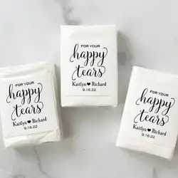 For your Happy Tears Stickers, Custom Stickers. Just the Stickers, Wedding Ceremony, Tissue