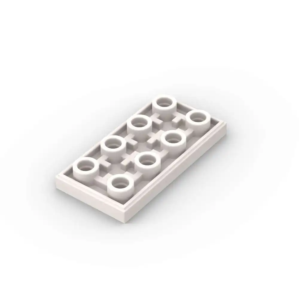 MOC 10PCS 3395 Modified 2x4 Inverted Tile Building Blocks Kit Light Panel Plate Bricks Particle Toys Children Birthday Kid Gifts