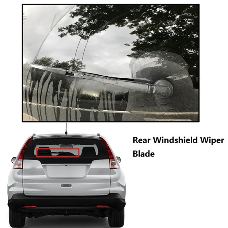 A03Q-3X الخلفية ممسحة زجاج أمامي شفرة لهوندا CRV CR-V 2012 2013 2014 2015 2016 - 13 بوصة 330 مللي متر