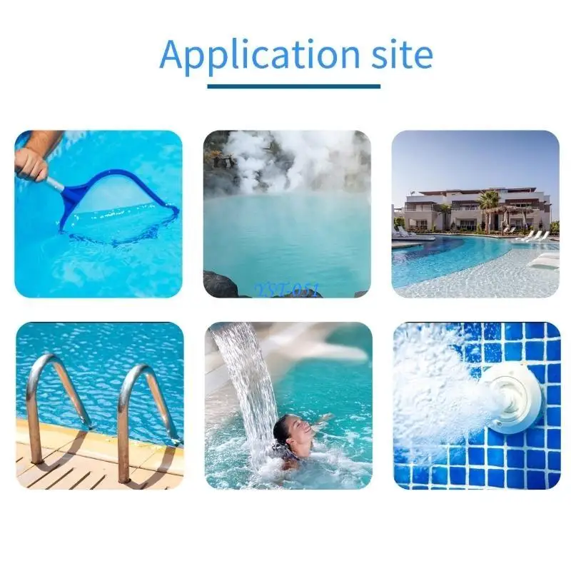 Tiras reactivas de PH 8 en 1 para detección de calidad del agua E15A, dureza del agua, alcalinidad Total, tiras reactivas de ácido cianúrico para piscina