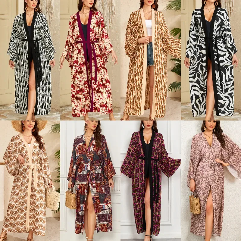 

Women's Kimono Swimsuit Cover Up Summer Beach Coverups Bathing Suit Casual Loose Cardigans for Swimwear