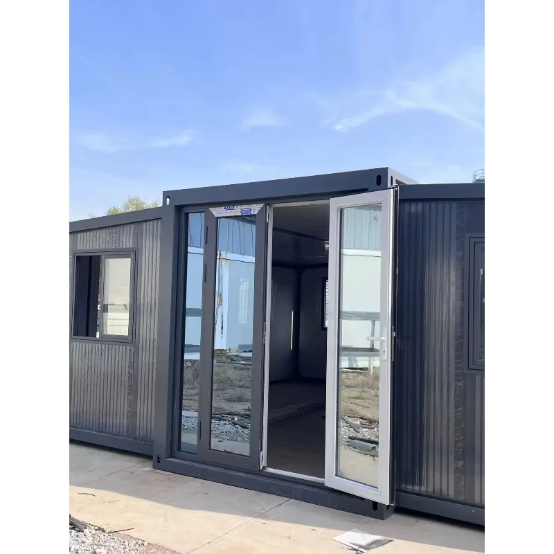 Modular Expandable Prefab Tiny Home Residential Folding House for Farm Backyard Guest Use