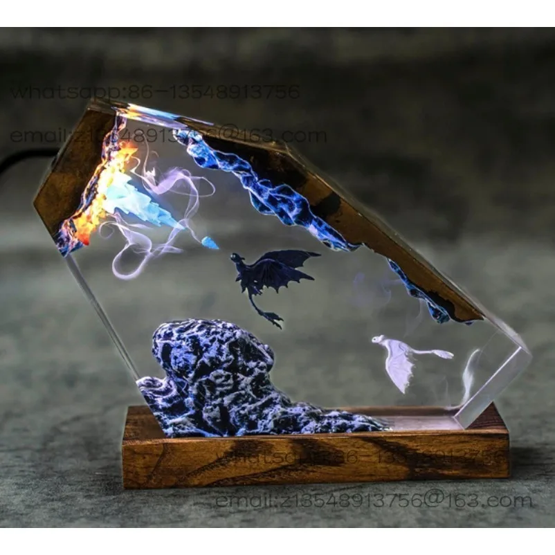 epoxy-lamp-decorative-ornament-tabletop-gift-christmas-birthday-gift