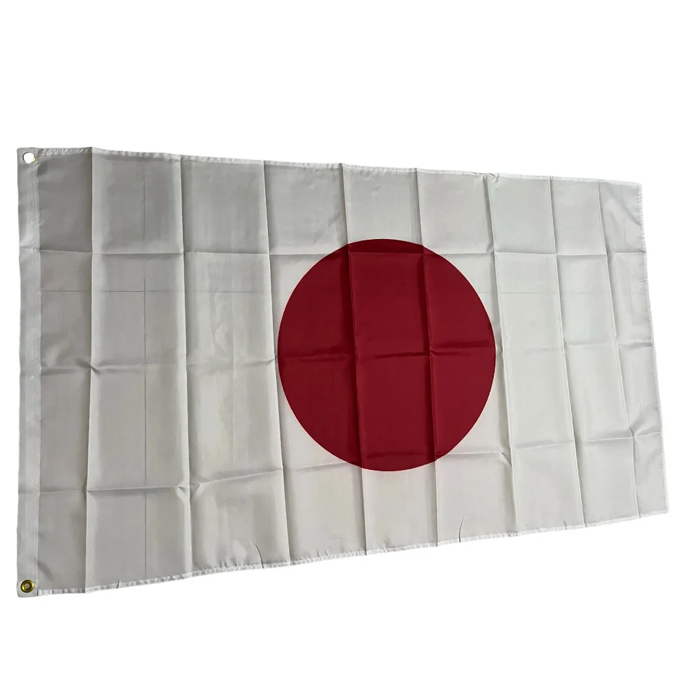 Drapeau national 90 x 150 cm/3 x 5 pieds avec 2 décorations à œillets en laiton pour tous les défilés de jeux/événements de pays/jour national/anniversaire