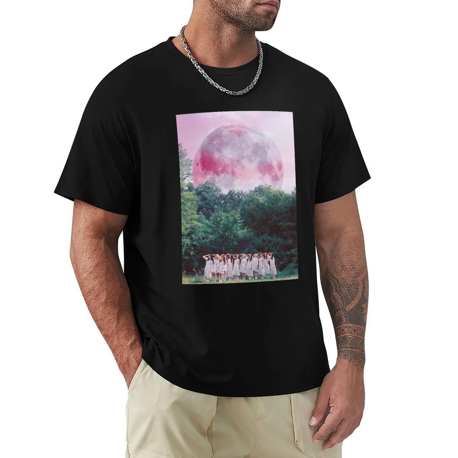 LOONA / LOOΠΔ / ??? ?? / ++ Plus Plus OT12 T-Shirt t shirt man luxury T-Shirt