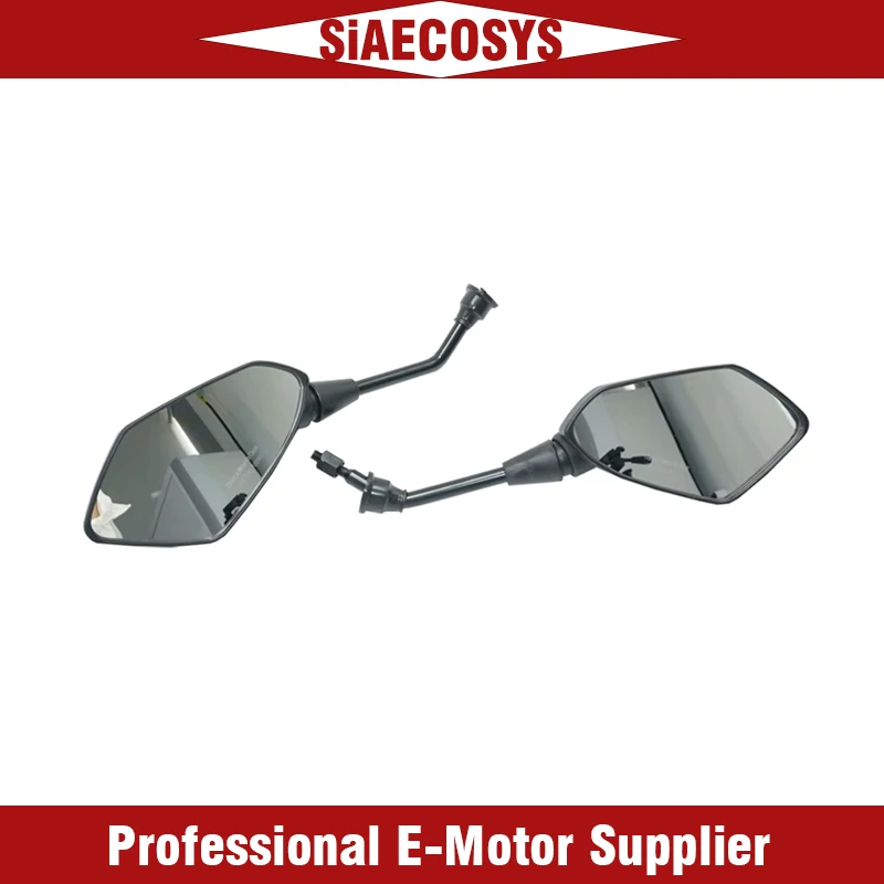 

SIAECOSYS Universal Rearview Mirrors 2Pcs - 360° Adjustable Anti-Vibration, for Motorcycle/Scooter
