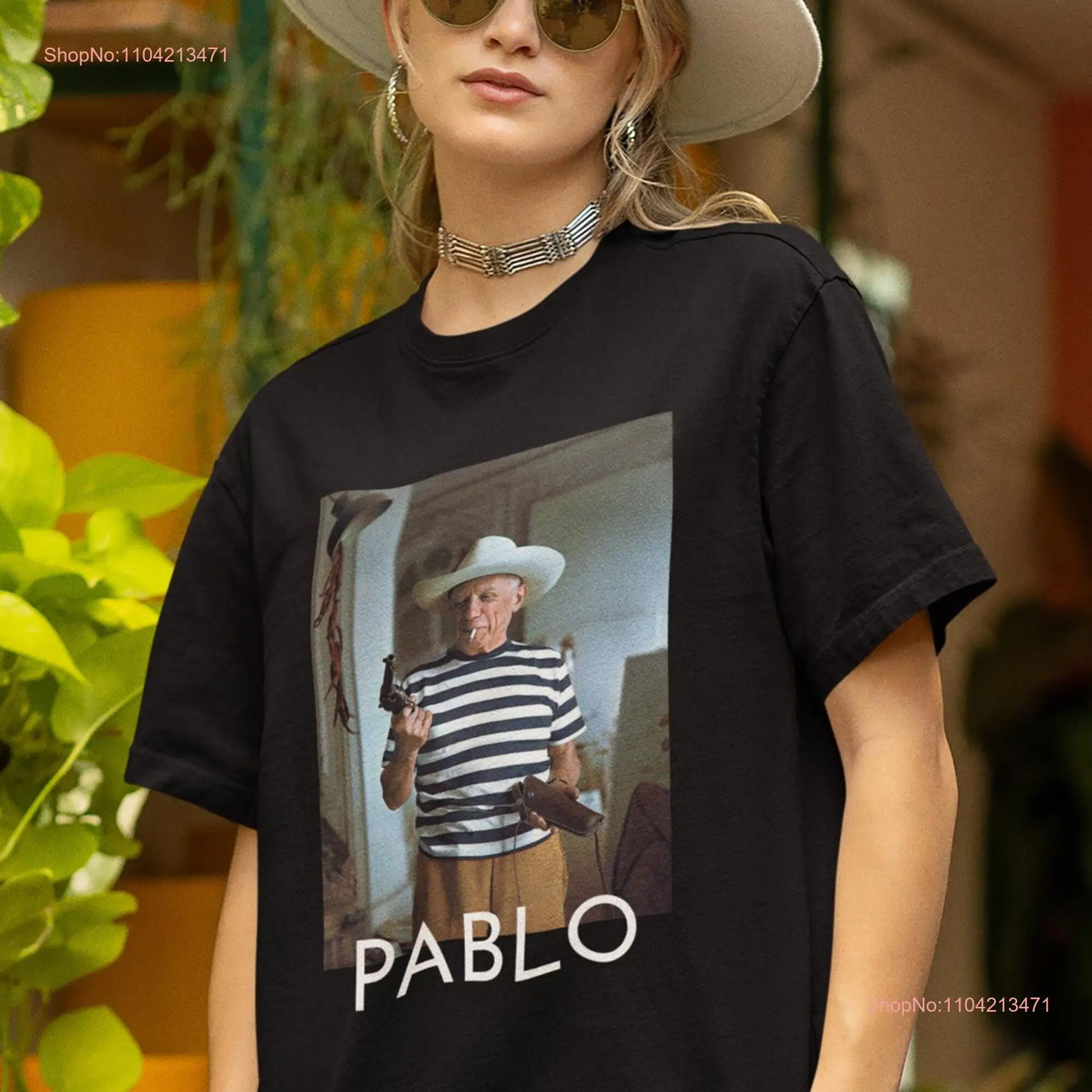 ArT T Shirt Picasso Trendy Pablo Abstract Famous Painter Painting Aesthetic Funny Meme  long or short sleeves