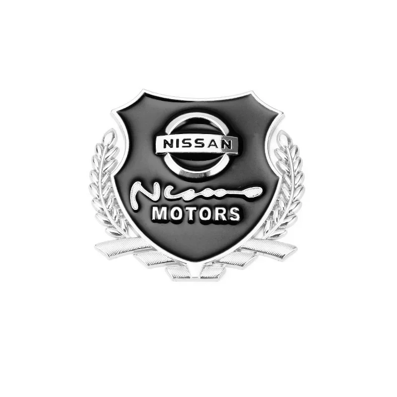 Car Emblem Decals for Nissan Nismo Logo X-Trail Qashqai Xterra Tiida Sunny T31 Leaf Note Window Stickers Side Badge Accessories