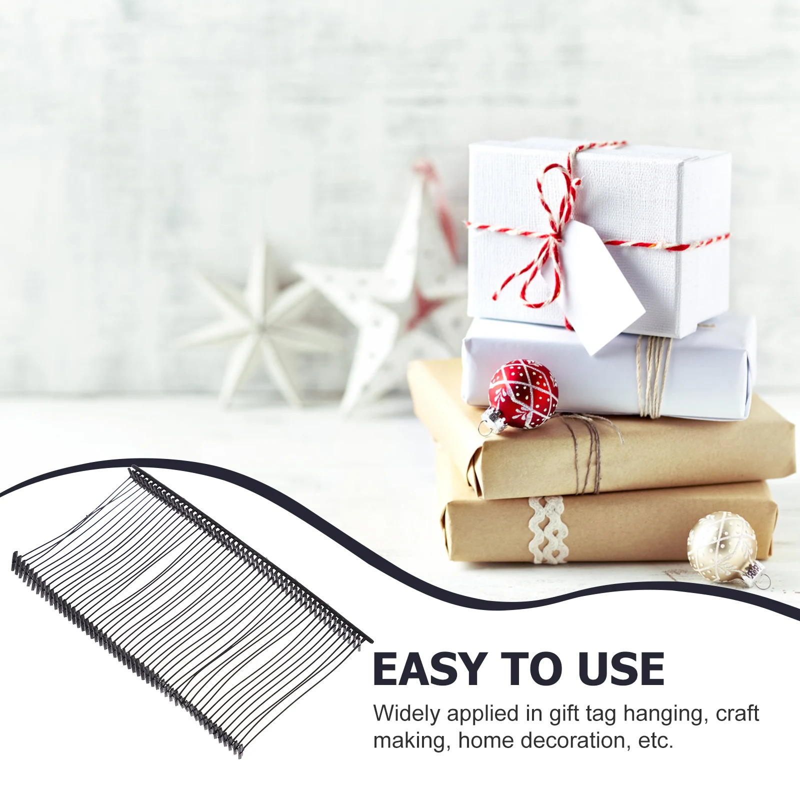 5000pcs Clothing Fastener Plastic Label Hanging Rope Durable For Shooter Accessories Skirt Tag Barb Clothes Tag Ties