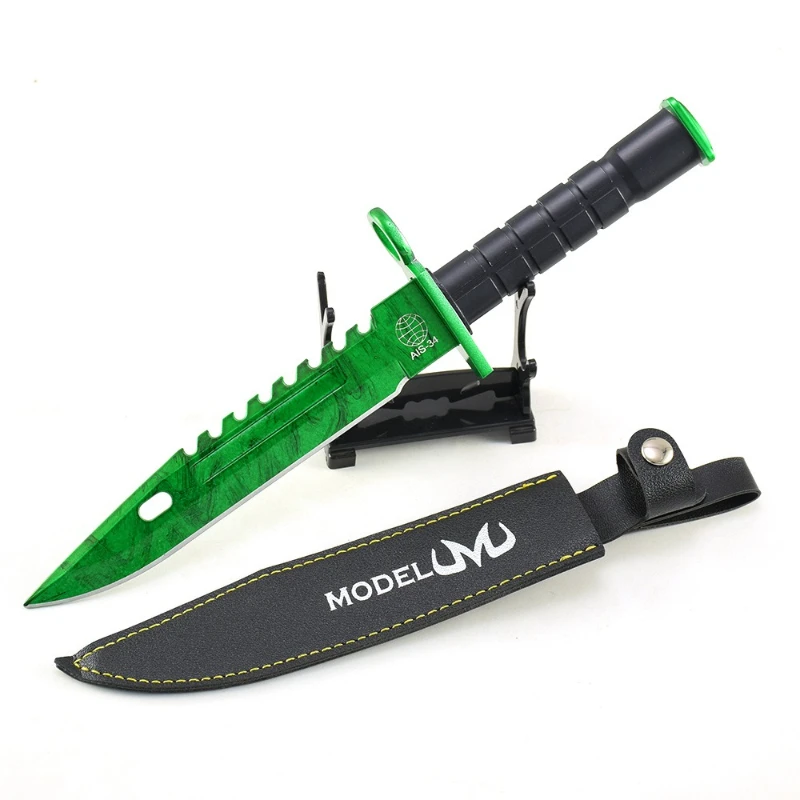 26cm/10.24in go's faca medieval samurai cosplay adereços arma modelo periféricos de jogo namorado presente mesa colecionável brinquedo ao ar livre