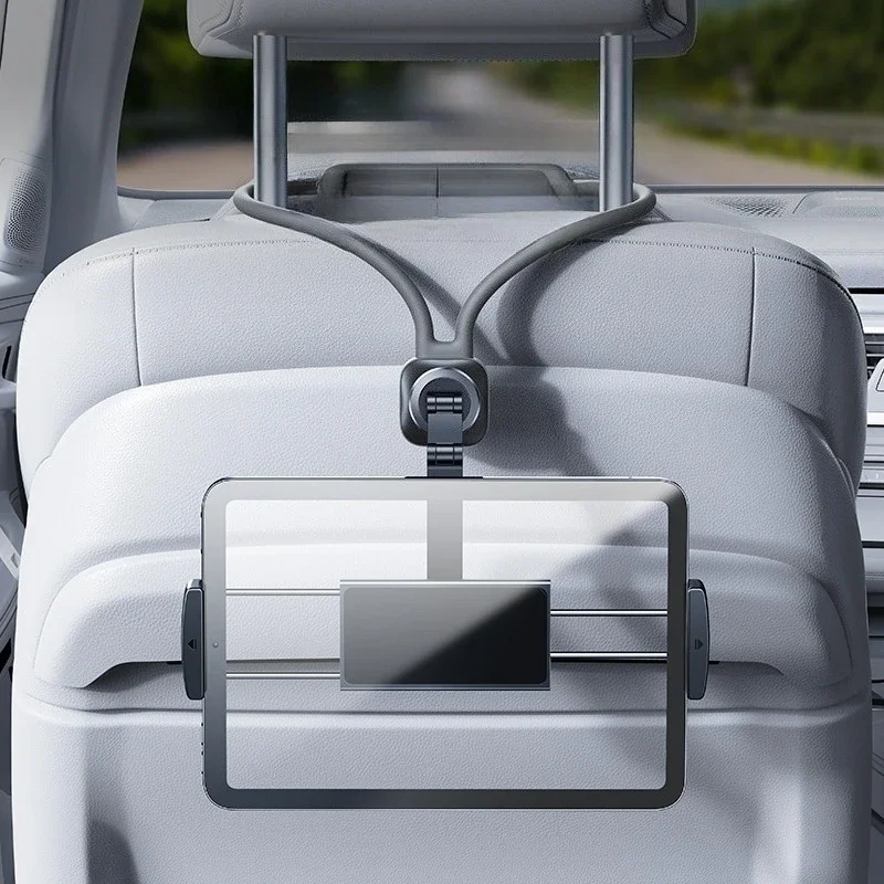 

Hipacool Flexible Car Back Seat Tablet Holder Stand 360° Rotatable Tablet Bracket for Sports Seat Universal Vehicle Accessories