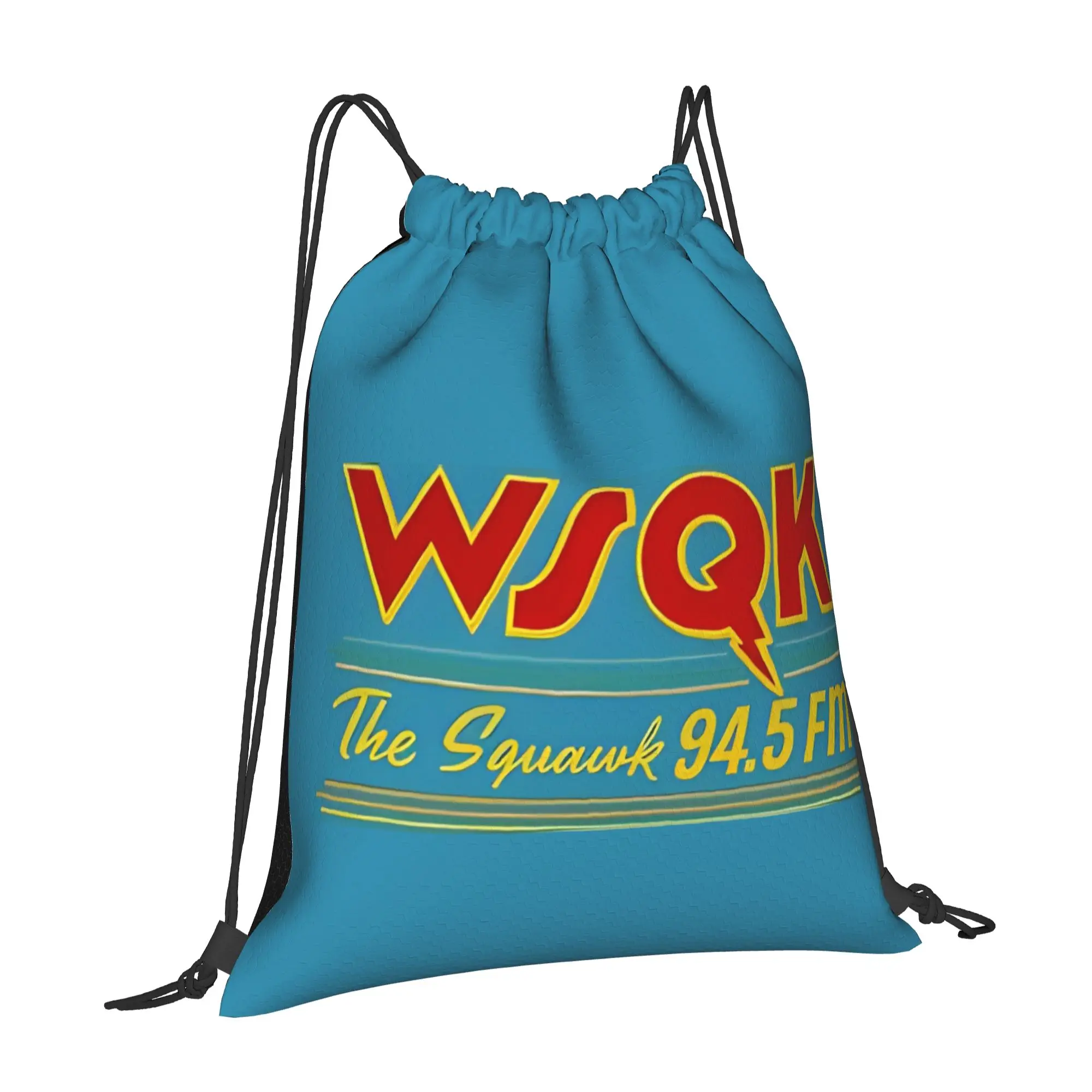WSQK The Squawk 2 WSQK Drawstring Bags Sports Unisex Storage Organize Bundle Pocket Rope Bag