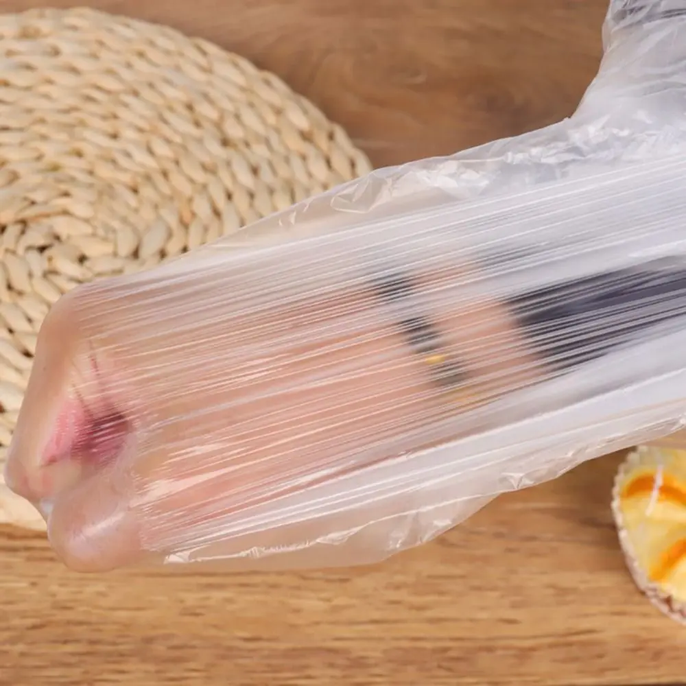 

10Pcs Thickened PE Disposable Tablecloth Greaseproof Elastic Mouth Table Cover Kitchen Accessory Wedding Home Banquet