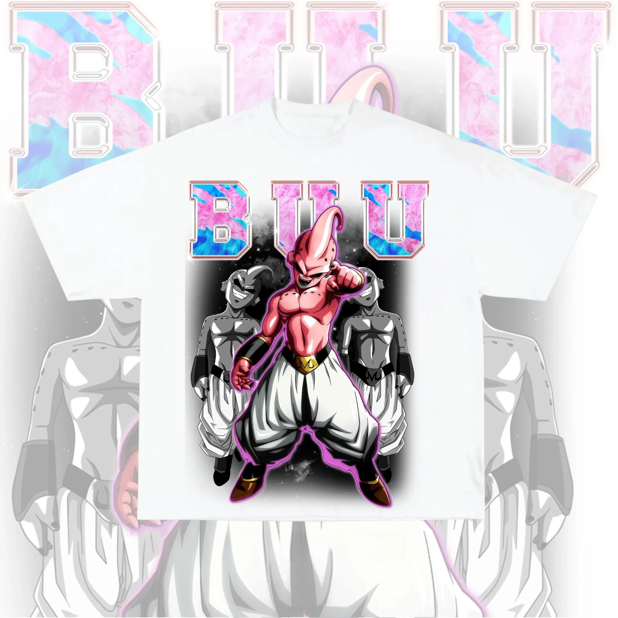 

Dragon Ball Goku Vegeta Периферийная футболка с короткими рукавами и анимированным принтом Летний тренд Последний мужской и женский хлопковый топ