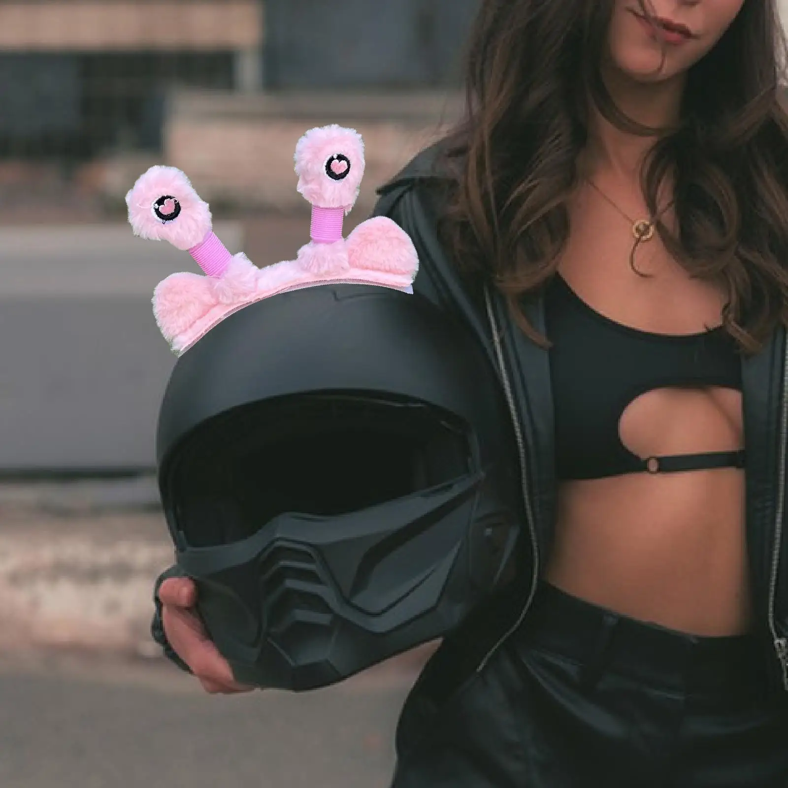 

Ski Helmet Decoration Foldable Easy to Install Lighted Ski Helmet Decor for Sports