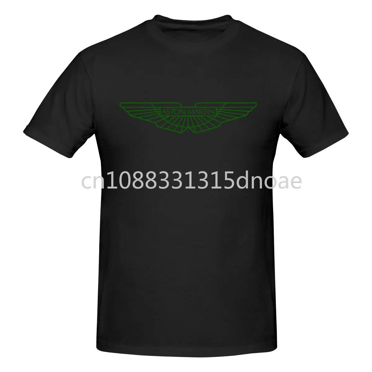 Aston Martin W T-shirt Men Print Round Neck T-shirt Summer Fashion Short Sleeve Cotton T Shirt