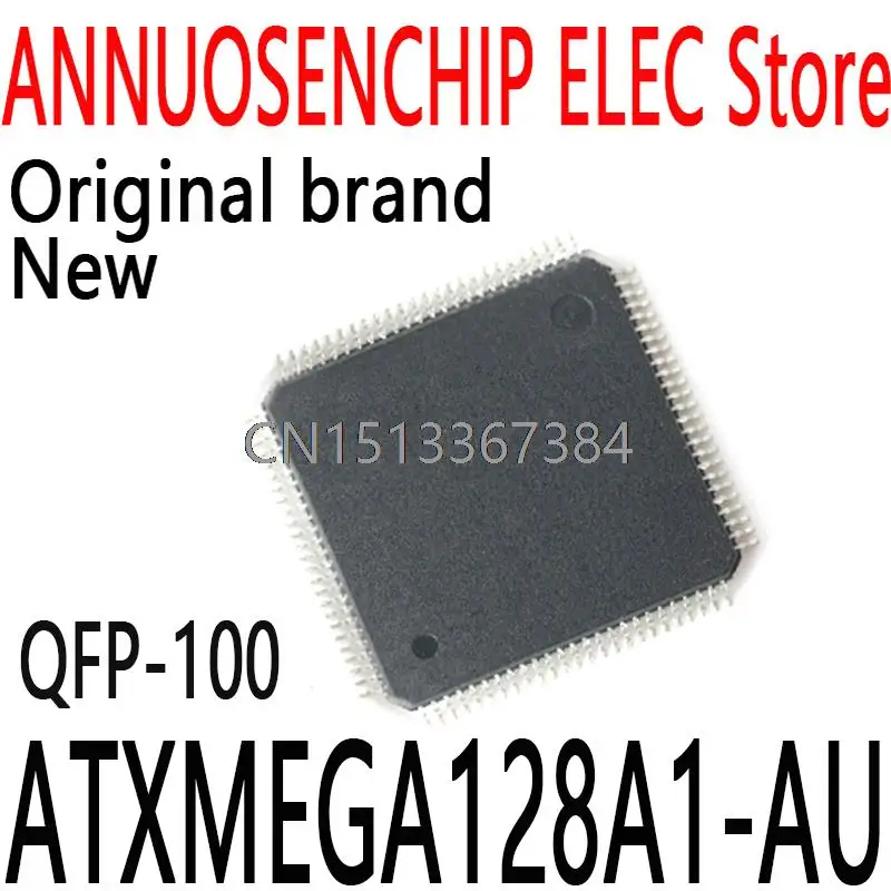 100PCS New and Original ATXMEGA128A1 ATXMEGA128 QFP-100  ATXMEGA128A1-AU