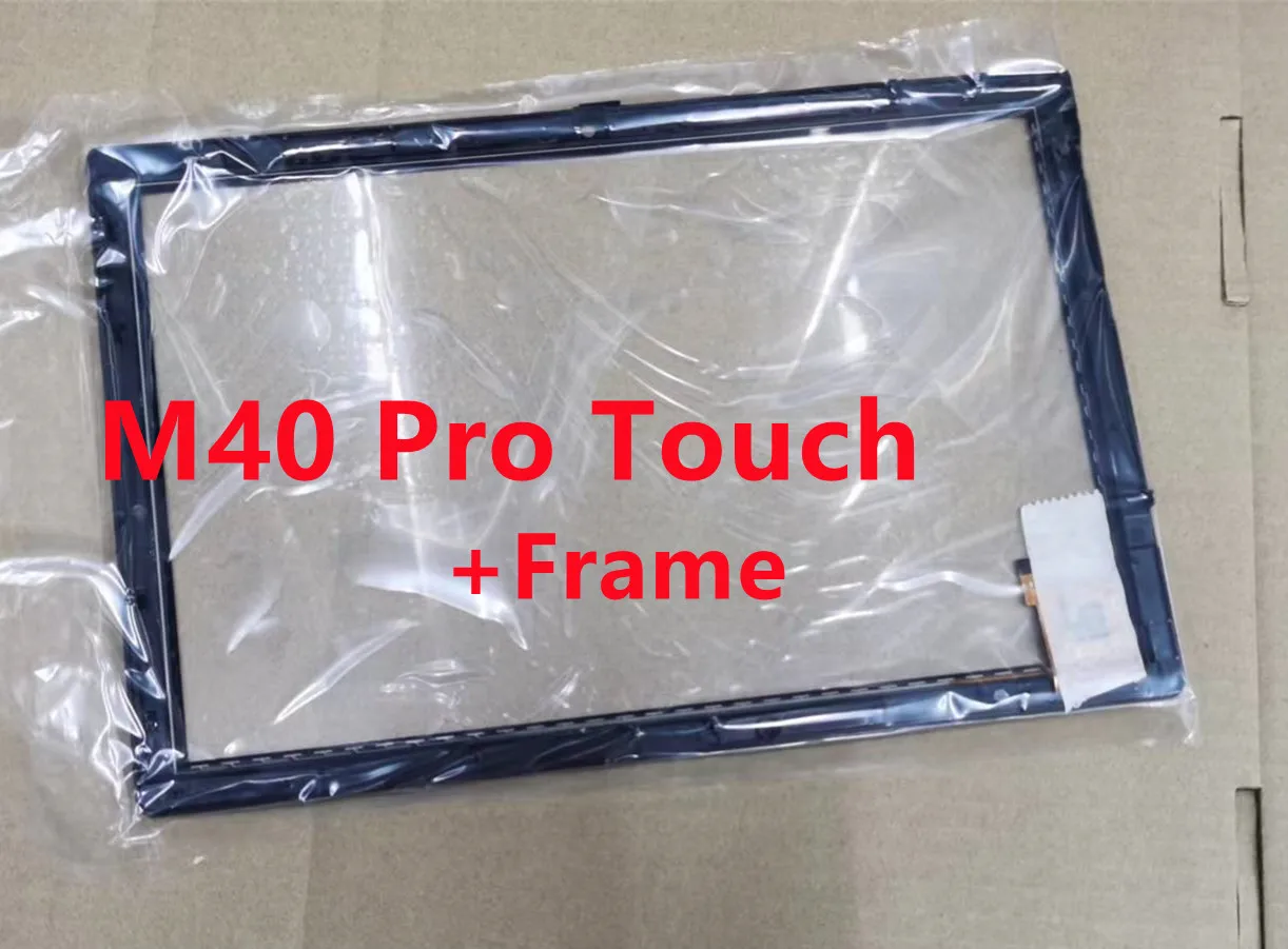 New 10.1'' For Teclast M40 Pro M40 TLA007 Touch Screen Touch Panel Digitizer Glass Sensor With Frame Replacement 100% Tested