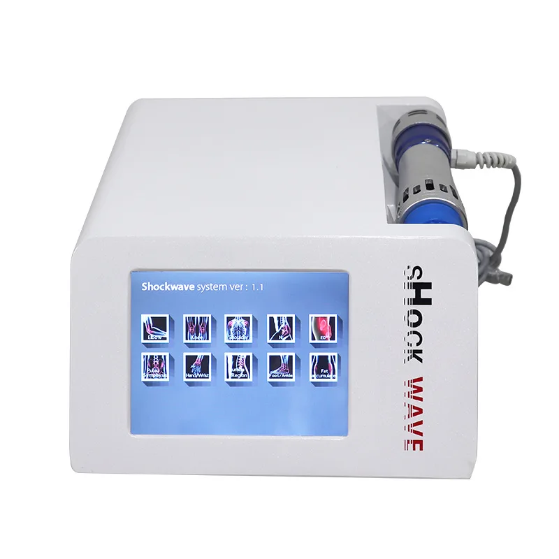 

External physical therapy shock wave massager for treating pain electromagnetic focusing shock wave therapy machine