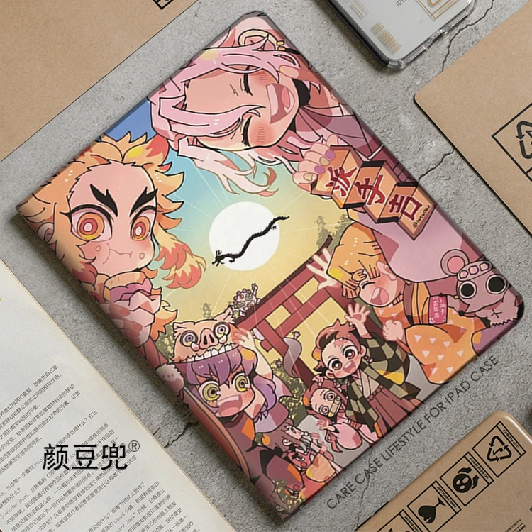 

Kamado Tanjirou аниме для iPad Air 45 Ipad 11th Mini 5 6, роскошный силиконовый чехол для Pro 12,9 11 для iPad 10th Protective Air 13
