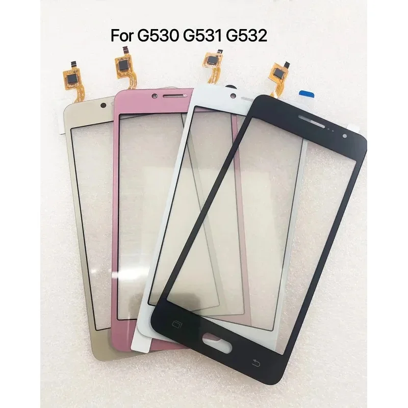 

10 шт./лот, экран панели для Samsung Galaxy G530 G531 G532, сенсорный объектив с дигитайзером, стеклянная передняя крышка