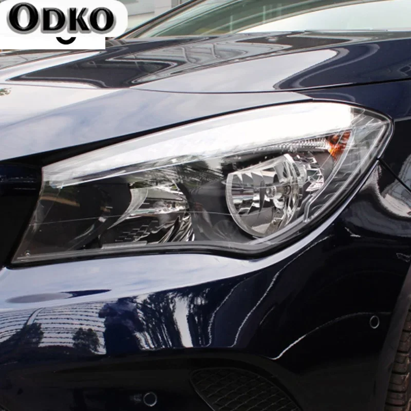 

Черная защитная пленка для автомобильных фар, наклейка из ТПУ для задних фонарей для Mercedes Benz CLA Class C117 X117 W117 C118 X118 AMG CLA45 35