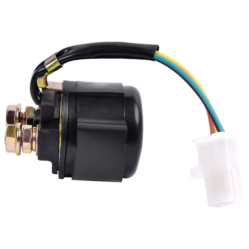 Motorcycle Starter Relay Solenoid For Yamaha YFM50 YFM80 RAPTOR 50 80 GRIZZLY 80 YFM125 GRIZZLY 125 YFM200 YTM200 YFM225 YFB250
