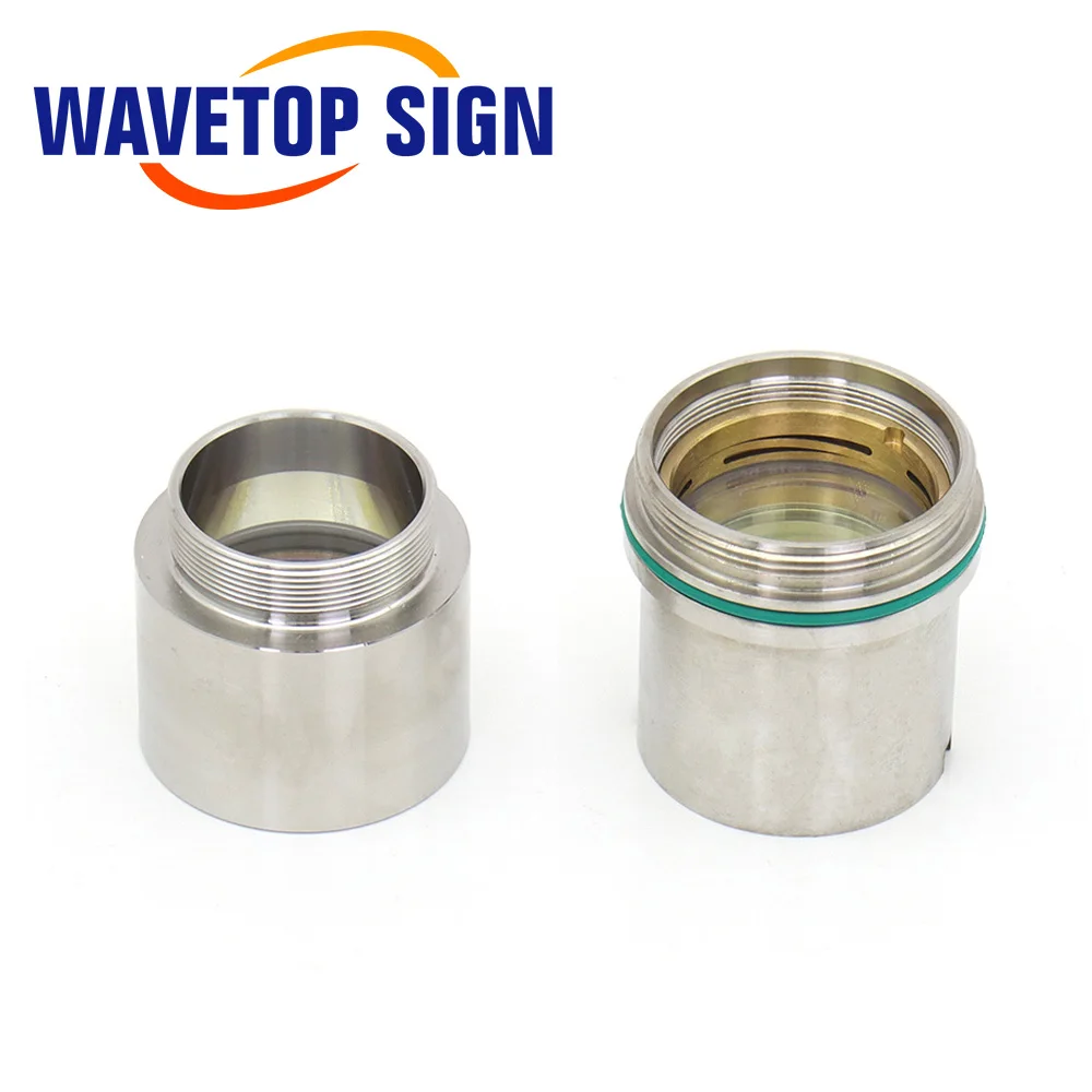 WaveTopSign Lente di collimazione con messa a fuoco laser D28 F100 125 150mm per testa di taglio laser a fibra Raytools BM109