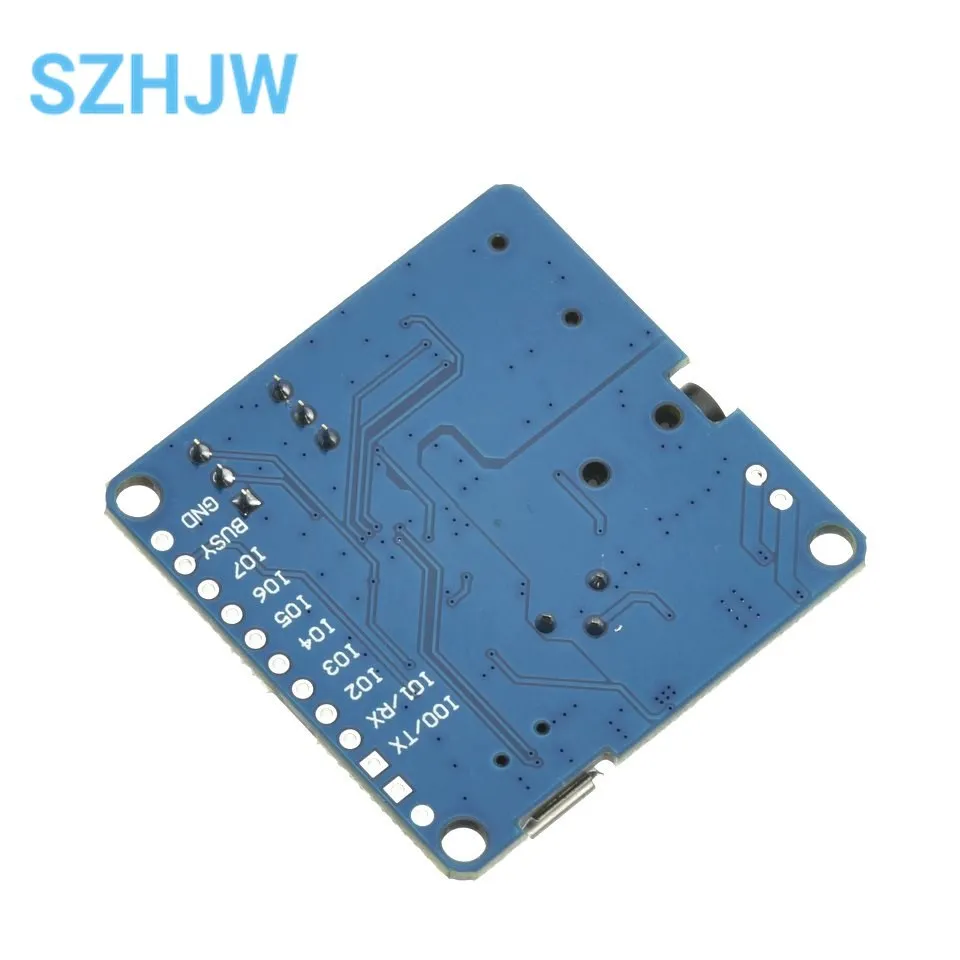 Voice Playback Module Board MP3 Music Player 5W MP3 Playback Serial Control SD/TF Card DY-SV5W