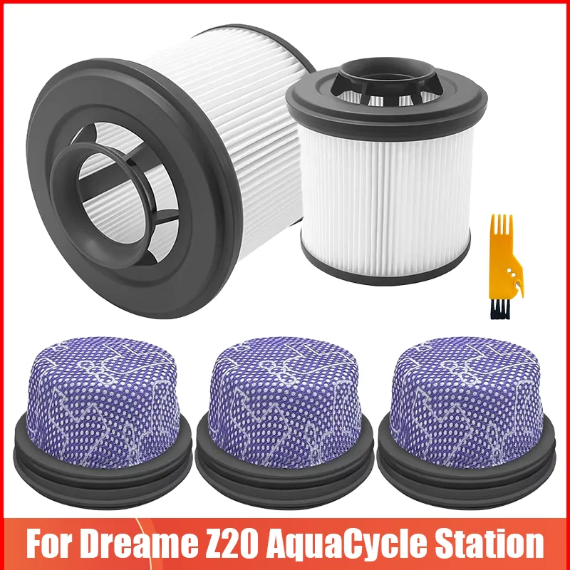 Filter For DREAME Z20 AquaCycle Station / Z30 AquaCycle Ultra / Z40 Station HEPA Filter Parts Vacuum Cleaner Parts Accessories