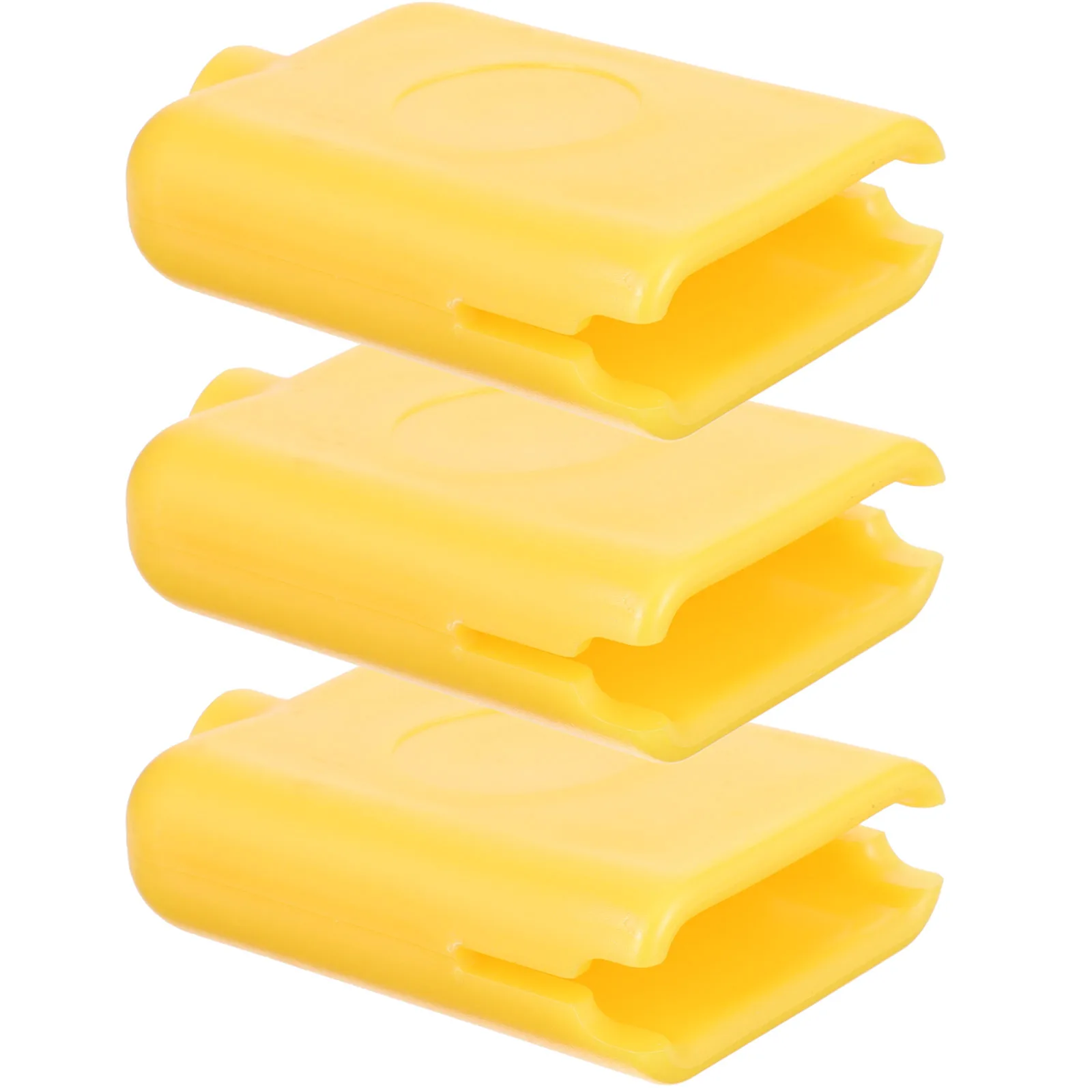 

3 Pcs Plastic Clapper Percussion Sticks Cowbell for Drum Kit Mallets Instruments Accessories Yellow Child