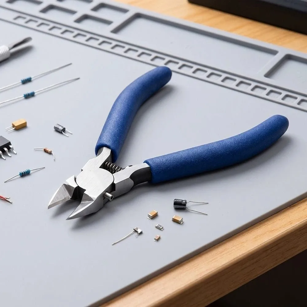 

Ultra-thin Single-edge Gate Cutter Industrial-grade Non-slip Grip Model Pliers Set Durable Anti-slip Model Assembly Tools