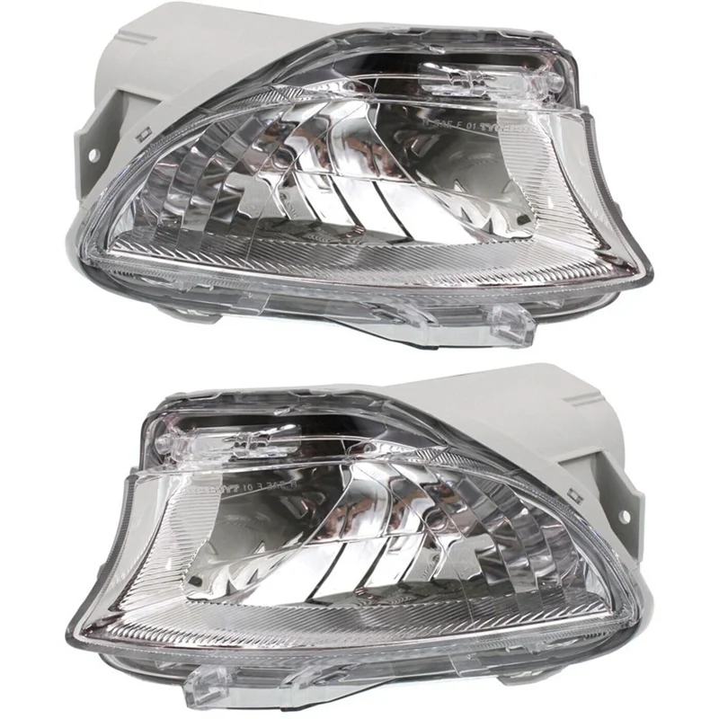 

AEA7-1Pair Car Front Bumper Clear Lens Fog Light Lamp 81211-50090 8122150090 For Lexus LS460 LS600H 06-10 LX2595108 LX2594108