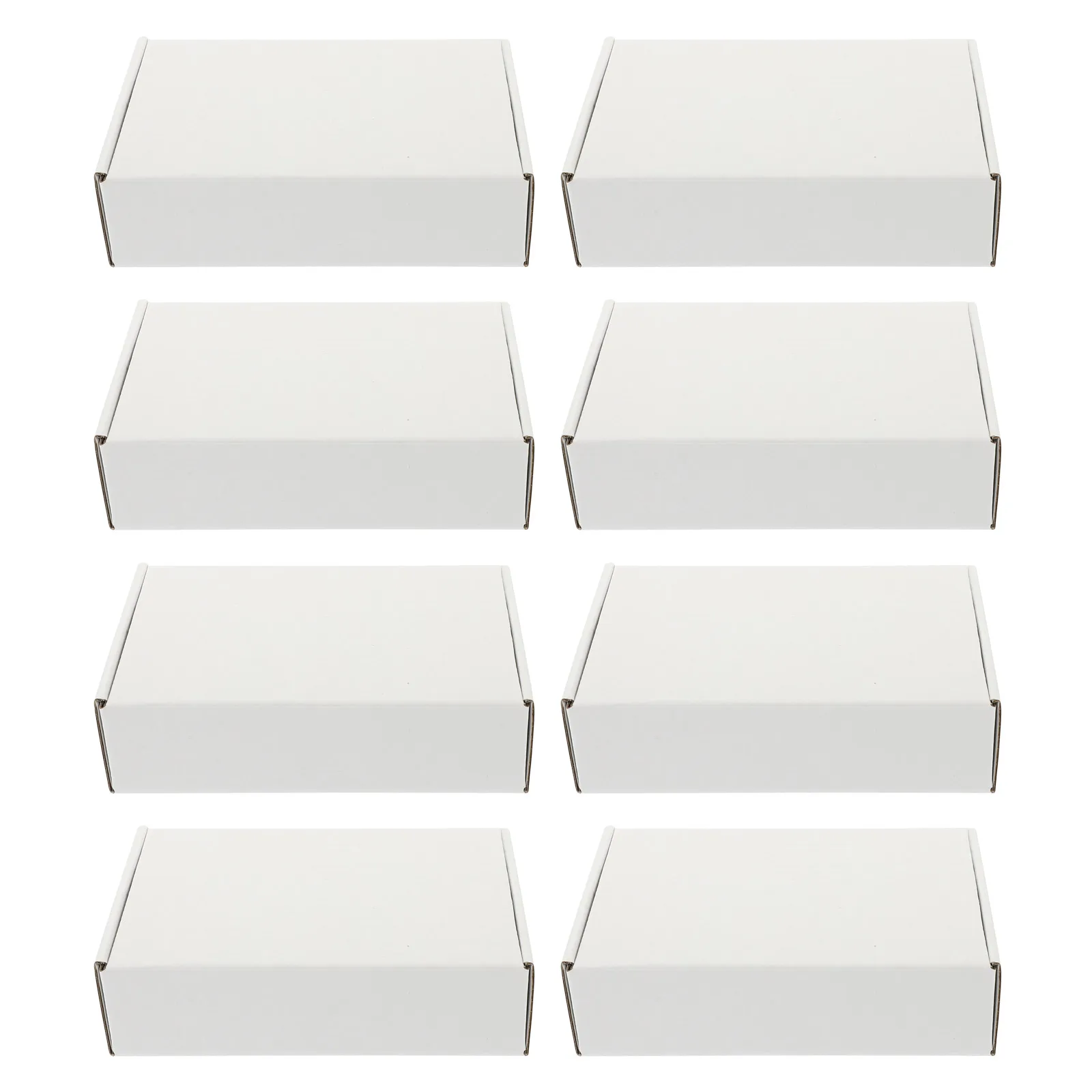 20 Pcs Express Packaging Box Boxes for Mailing Gift Cardboard Packing White Business Shipping