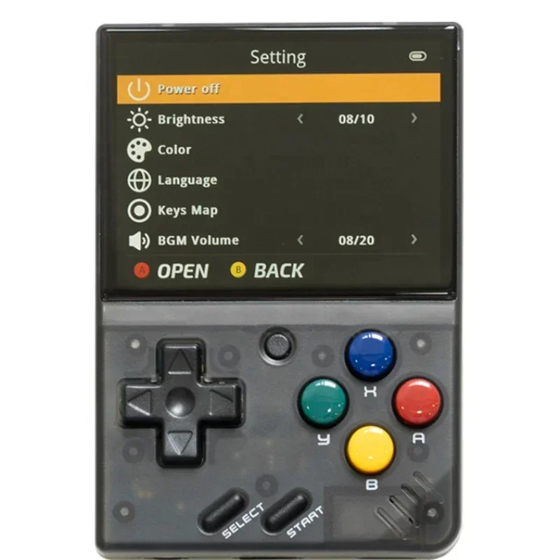 

Mini Plus Handheld Game Player 3.5inch Screen Display Built in Open Source System Portable Retro Game Console