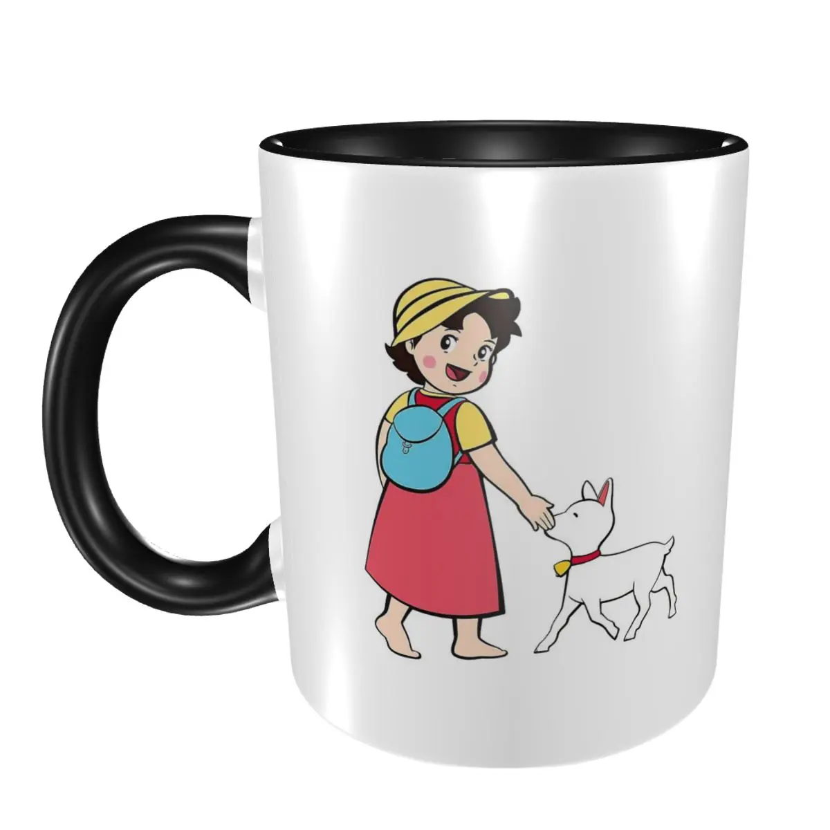 

Heidi And Litle Goat Mug Funny Ceramic Coffee Cups Tea Mugs Milk Cup Drinkware Gifts for Friends